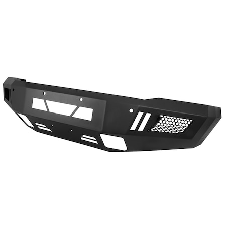 Spec-D Tuning 15-18 Chevrolet Silverado Front Bumper- Ld Style BBF-SIV1525BK-A-WB